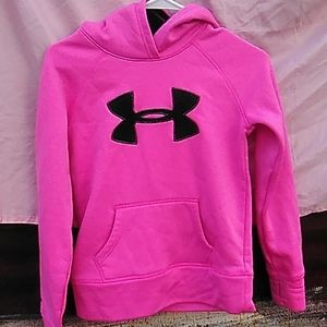Pink underarmer hoodie